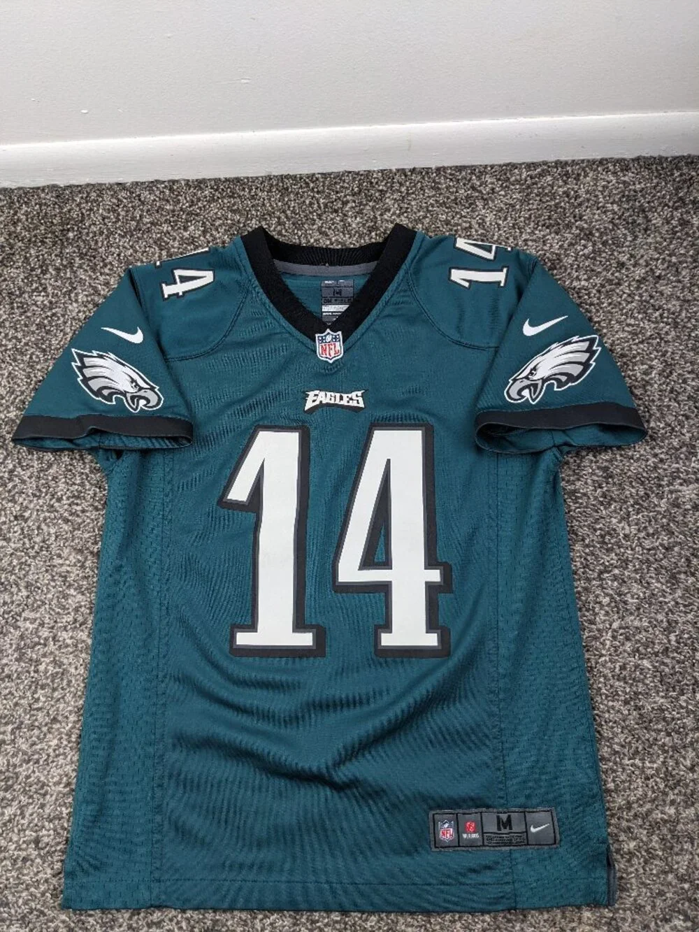 Philadelphia Eagles Jersey Riley Cooper Nike on Field Green Youth Boys Medium